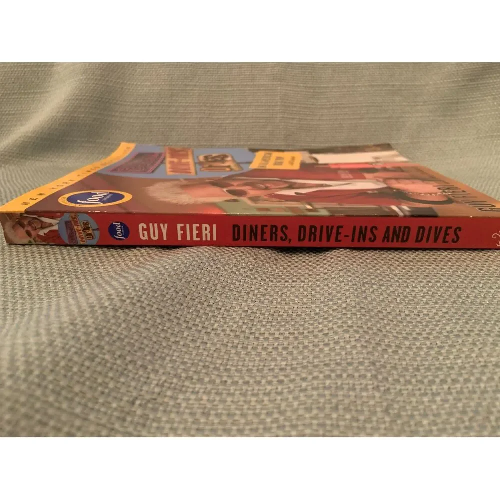 Diners Drive-Ins and Dives by Guy Fieri Tour and Recipe Book